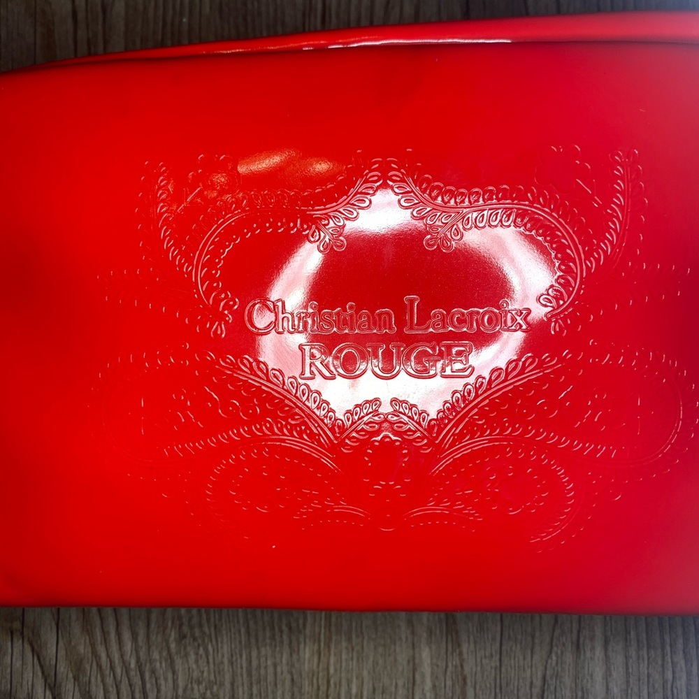 Christian Lacroix Rouge red bag